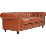 Sofa chester new 3 plazas similpiel cuero vintage jpg