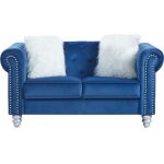 Sofa chester style 2 plazas tapizado velvet azul 67 1 jpg