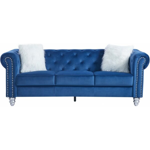 Sofa chester style 3 plazas tapizado velvet azul 67 1 jpg