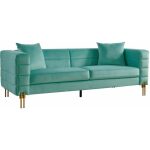 Sofa larios 3 plazas tejido velvet verde agua 58 jpg