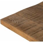 Tablero Mesa Natural Madera De Mango 80 X 80 X 3 Cm