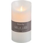 Vela Cera Led Movimiento Blanco 9 X 17 Cm