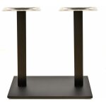 Base de mesa beverly rectangular tubo cuadrado negra base de 70 x 40 cms altura 72 cms 1 jpg