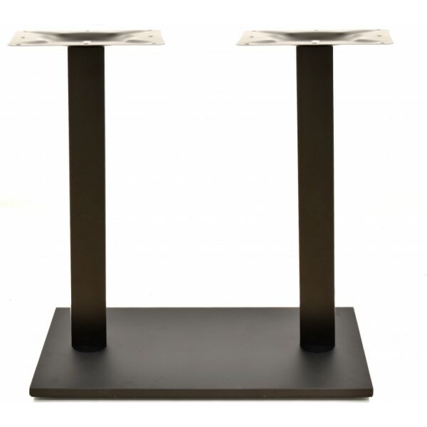 Base de mesa beverly rectangular tubo cuadrado negra base de 70 x 40 cms altura 72 cms 1 jpg