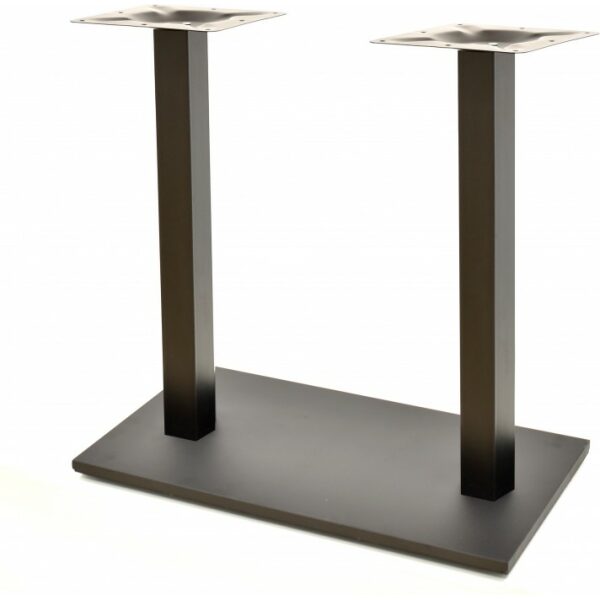 Base de mesa beverly rectangular tubo cuadrado negra base de 70 x 40 cms altura 72 cms jpg