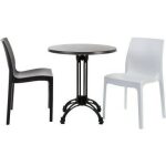 Base de mesa eiffel new 4 aluminio 4 pies negra altura 70 cms 1 jpg