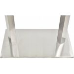 Base de mesa ipanema acero inoxidable base de 70 x 40 cms altura 72 cms 2 jpg