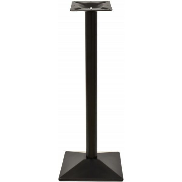 Base de mesa soho alta negra base de 40 x 40 cms altura 110 cms 1 jpg