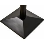 Base de mesa soho alta negra base de 40 x 40 cms altura 110 cms 2 jpg