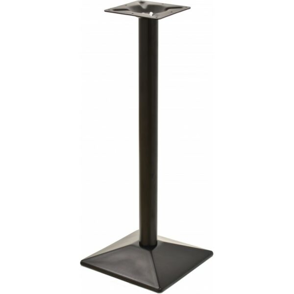 Base de mesa soho alta negra base de 40 x 40 cms altura 110 cms jpg