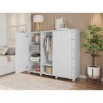 Comoda pegasus mdp blanco mate 136 x 45 x 1175 cms 4 jpg