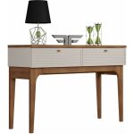 Consola veneza mdp blanco roto y matte 120 x 38 cms jpg