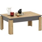 Mesa baja philippa biiaminado roble con gris oscuro 90 cms 1 jpg