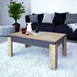 Mesa baja philippa biiaminado roble con gris oscuro 90 cms jpg