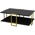 Mesa baja siena biiaminado marmol negro con metal dorado 915 cms 3 jpg