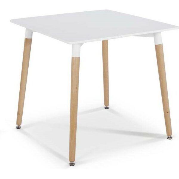 Mesa nury su madera tapa lacada blanca 80 x 80 cms jpg