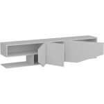 Mueble de tv violet biiaminado blanco brillo 180 cms 4 jpg