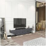 Mueble de tv violet biiaminado marmol negro 180 cms 2 jpg