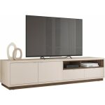 Mueble tv isis blanco roto y nogal 218 cms jpg