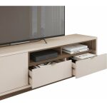 Mueble tv isis blanco roto y nogal 218 cms 2 jpg