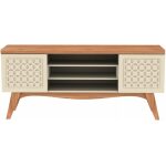 Mueble tv liz blanco roto y coral 160 cms 3 jpg