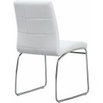 Silla berta cromada similpiel blanca 2 jpg