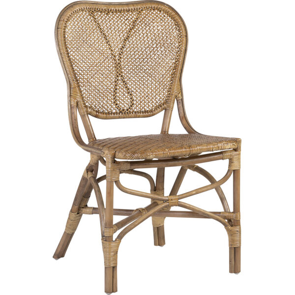 Silla Bistro Rattan Natural