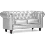 Sofa chester 2 plazas similpiel plata jpg