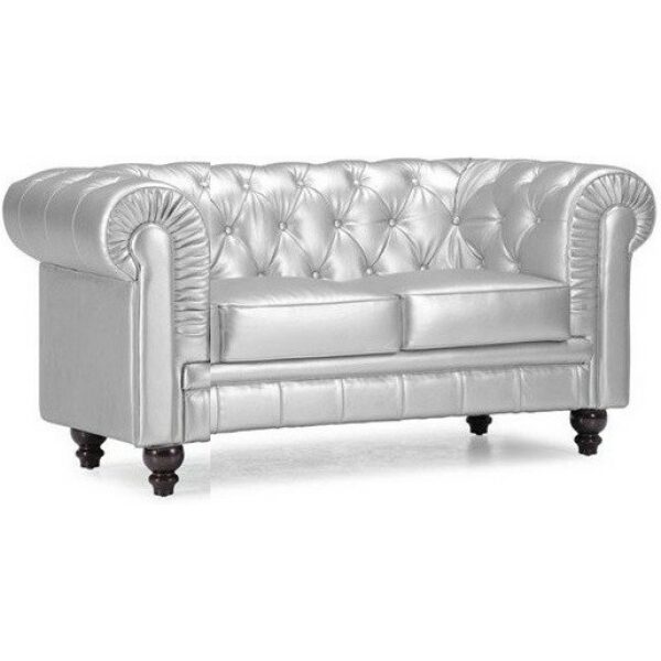 Sofa chester 2 plazas similpiel plata jpg