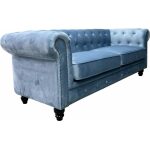 Sofa chester premium 3 plazas tapizado velvet dusky azul 1 jpg