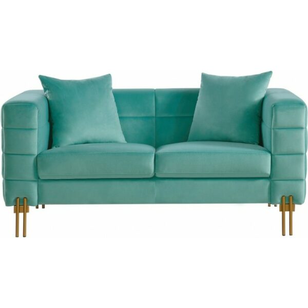 Sofa larios 2 plazas tejido velvet verde agua 58 1 jpg