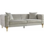 Sofa larios 3 plazas tejido velvet gris claro 25 jpg