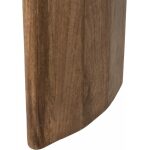 Consola Marrón Madera De Mango Entrada 120 X 35 X 76 Cm