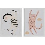 Cuadro Impresión Animales 2/M Decoración 30 X 1,80 X 40 Cm
