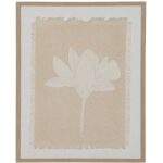 Cuadro Pintura Flores 4/M Decoración 40 X 2,20 X 50 Cm