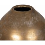 Jarrón Oro Metal Decoración 25 X 25 X 85 Cm