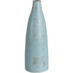Jarrón Turquesa Terracota Decoración 23 X 25 X 64 Cm
