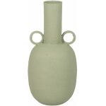 Jarrón Verde Claro Metal 26 X 26 X 53 Cm