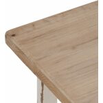 Mesa Centro Natural-Blanco 120 X 60 X 48 Cm