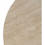 Mesa Comedor Beige Piedra Mdf Decoración 180 X 90 X 76 Cm