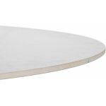 Mesa Comedor Blanco-Natural 120 X 120 X 75 Cm