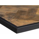 Mesa Comedor Natural-Negro 220 X 100 X 76 Cm