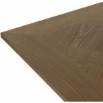 Mesa Extensible Natural-Negro Dm-Metal 160 X 90 X 77 Cm