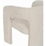 Silla Beige Tejido Salón 69 X 66 X 73 Cm