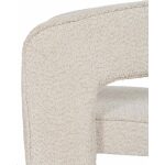 Silla Beige Tejido Salón 69 X 66 X 73 Cm