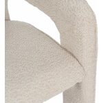 Silla Beige Tejido Salón 69 X 66 X 73 Cm