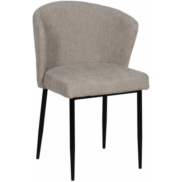 Silla Gris Tejido-Metal Contract 59 X 55 X 80 Cm
