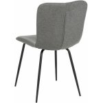 Silla Gris Tejido-Metal Salón 44 X 55 X 82 Cm