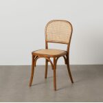 Silla Miel Madera De Olmo Contract 45 X 42 X 86 Cm