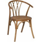 Silla Miel Madera-Ratán 55 X 50 X 81 Cm